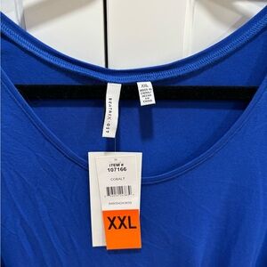 Beatrix OST Cobalt Blue Top - XXL - Lycra